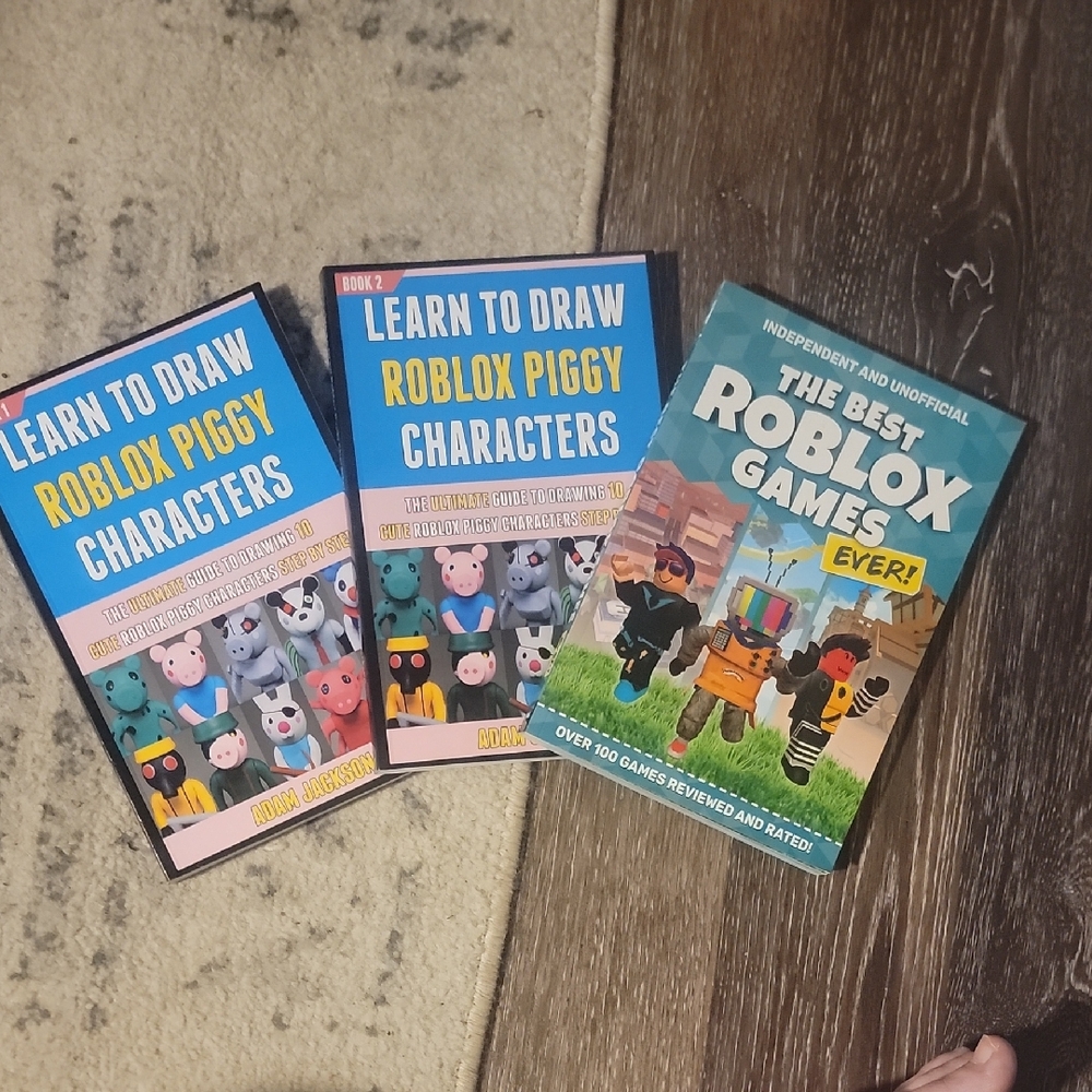 Roblox Piggy Characters Drawing Book Set